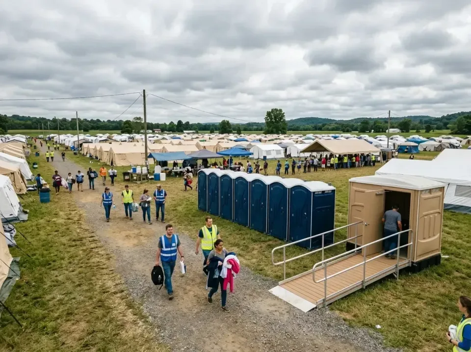 disaster-relief-camp-restrooms-010 — frequently asked questions, Dumpster & Portable Bathrooms Rental in Huntington, WV